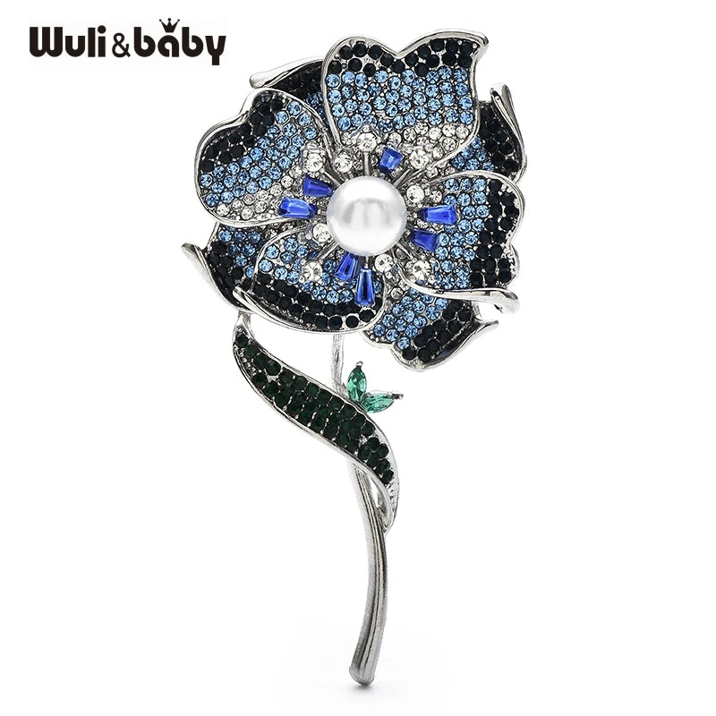 PENDRA Beautiful Begonia Flower Brooch
