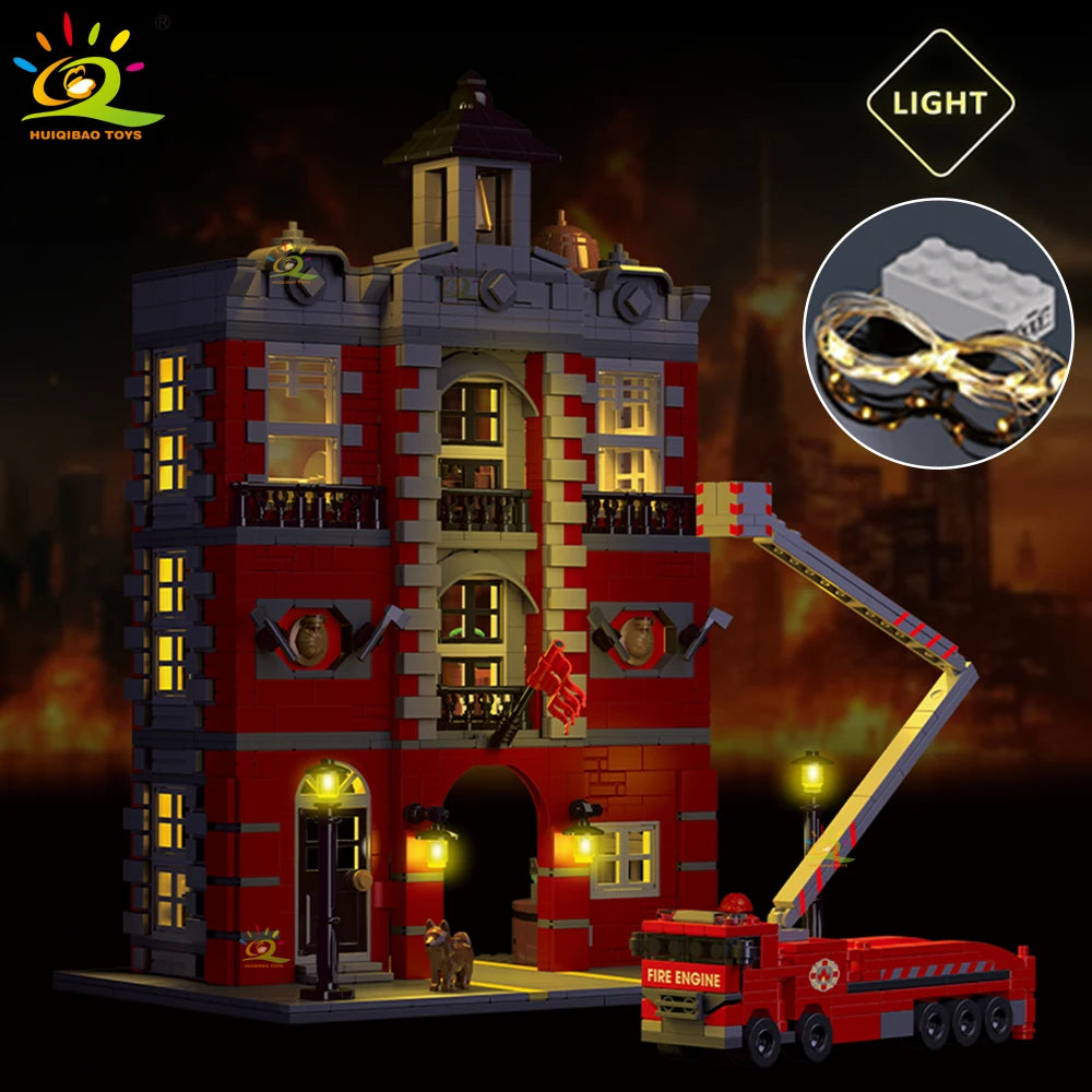 PENDRA Fire Station Educational Building Set