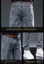 PENDRA Plush Wool Korean Jeans