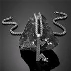 PENDRA Leather Norse Necklace