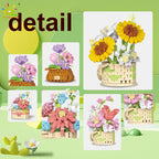PENDRA Pot Rose Micro Building Set