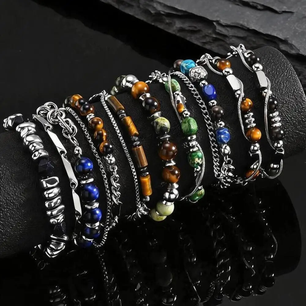 PENDRA Beaded Splicing Bracelet