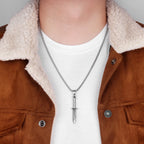 PENDRA Knife Steel Necklace