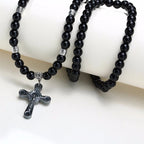 PENDRA Cross Rosary Rosary Necklace