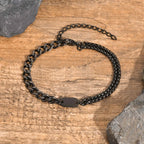 PENDRA Initial Cuban Bracelet
