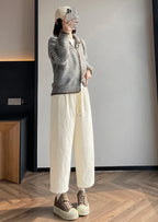 PENDRA Thick Cotton Wide Pants