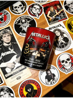 Creative heavy metal rock style glass 1981-2026 commemorative water cup, the first choice for rock fans to give gifts
