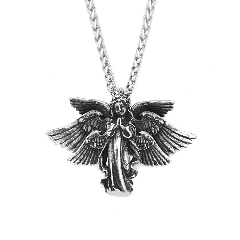 PENDRA Guardianangel Praying Hand Angel Pendant