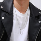 PENDRA Cross 60Cm Pendant Necklace