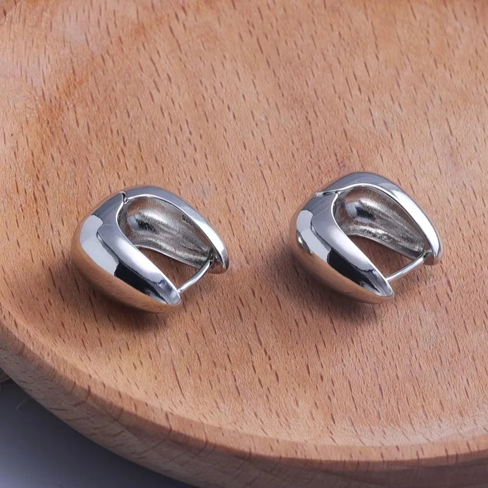 PENDRA Geometry Sterling Silver 5 Earrings
