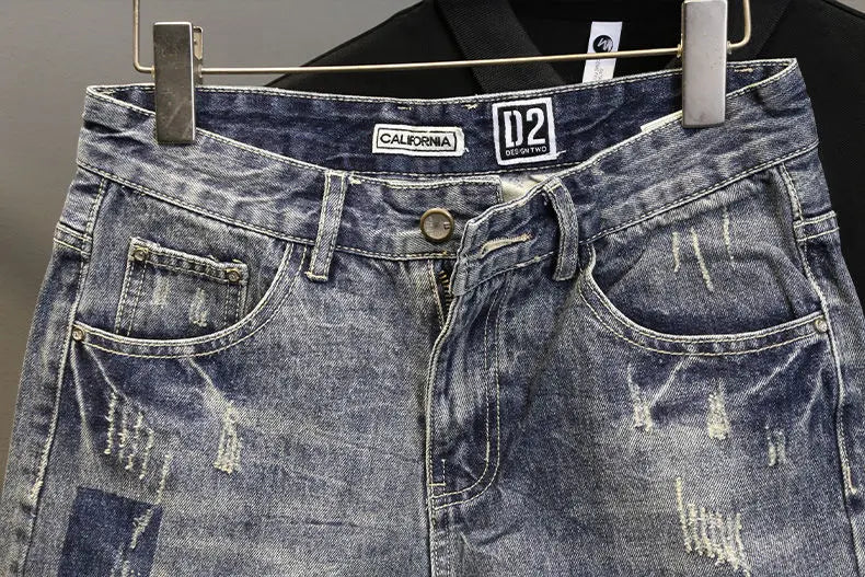 PENDRA Denim Knee Length Pants