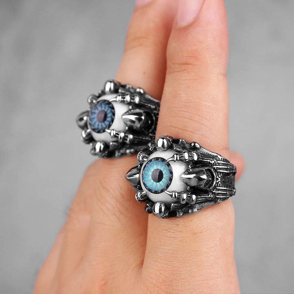 PENDRA Demon Devil's Eye Steel Ring