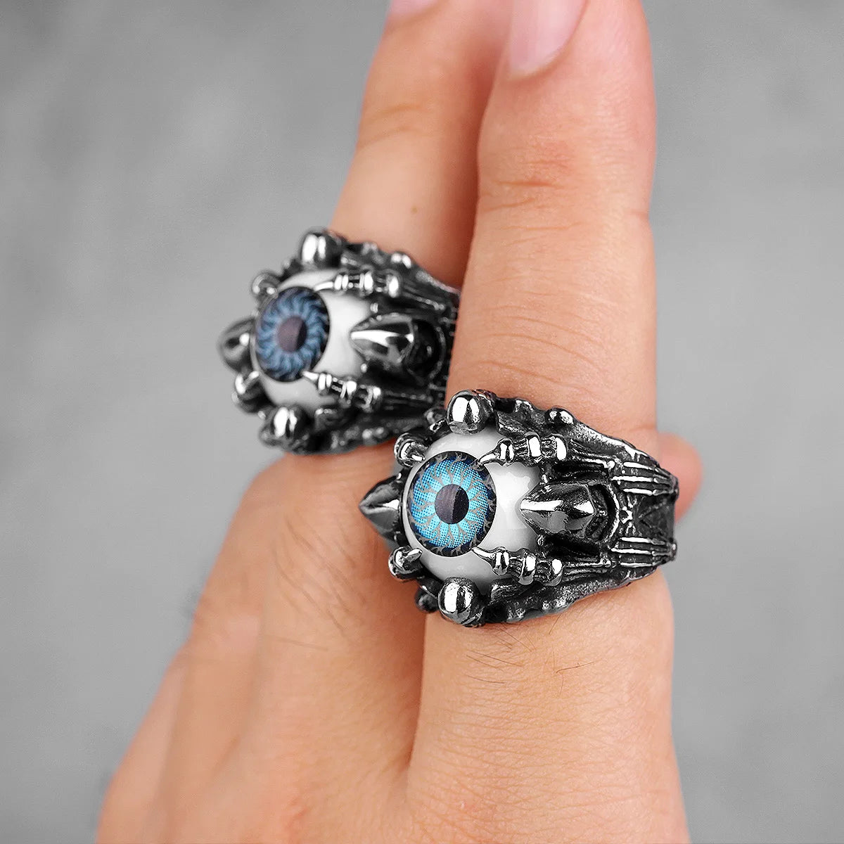 PENDRA Demon Devil's Eye Steel Ring