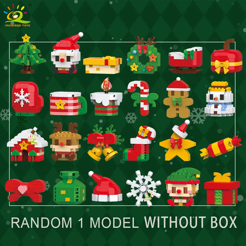 PENDRA Santa Claus Mini Building Set