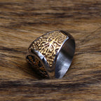 PENDRA Viking Trident Gold Ring