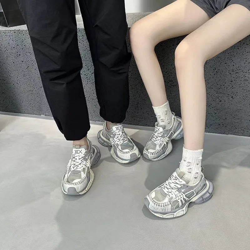 PENDRA Sports Couple Polishing Shoes