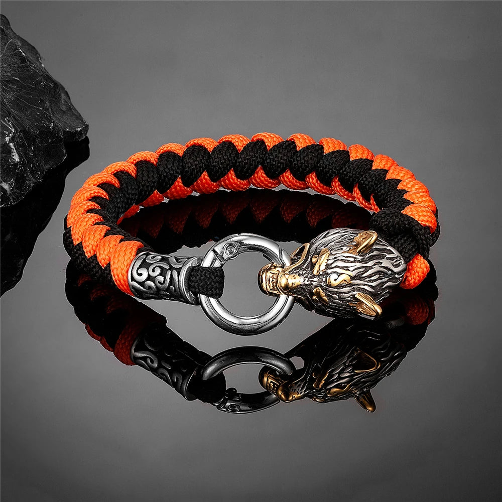 PENDRA Wolf Classic Steel Bracelet