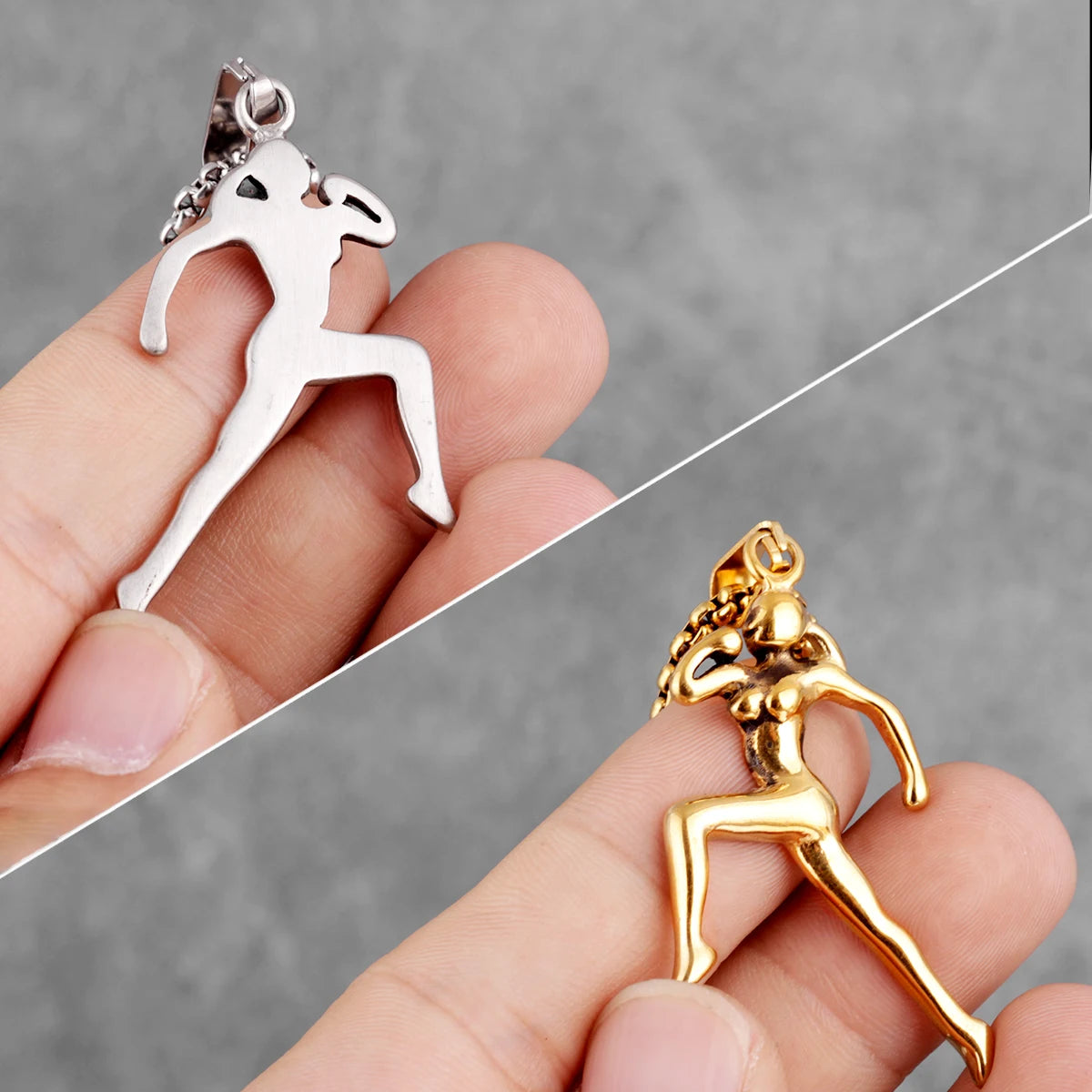 PENDRA Wrenmire Fitness Motif Necklace