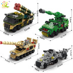 PENDRA Engineering Police Tank Building Set