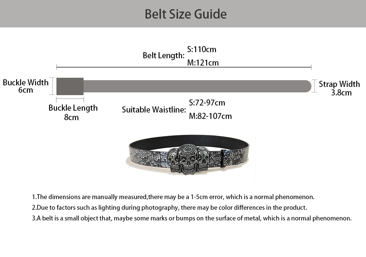 YK2 luxury Designer Punk Men and women's belt unique Gothic fashion Silver Flora Black Pu leather belt decorative Jeans belt