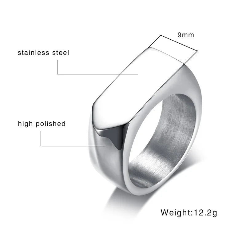PENDRA Bands Hard Curb Steel Ring