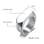 PENDRA Bands Hard Curb Steel Ring