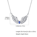 PENDRA Zircon Angel Necklace