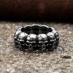 PENDRA Skullgoth Stainless Steel Skull Ring