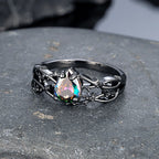 PENDRA Crystal Black Ring