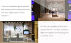 Hip Hop Animal Paw Bear Head Drop Earring for Women Stainless Steel Silver Black Color Hollow Earrings Jewelry E3492S06