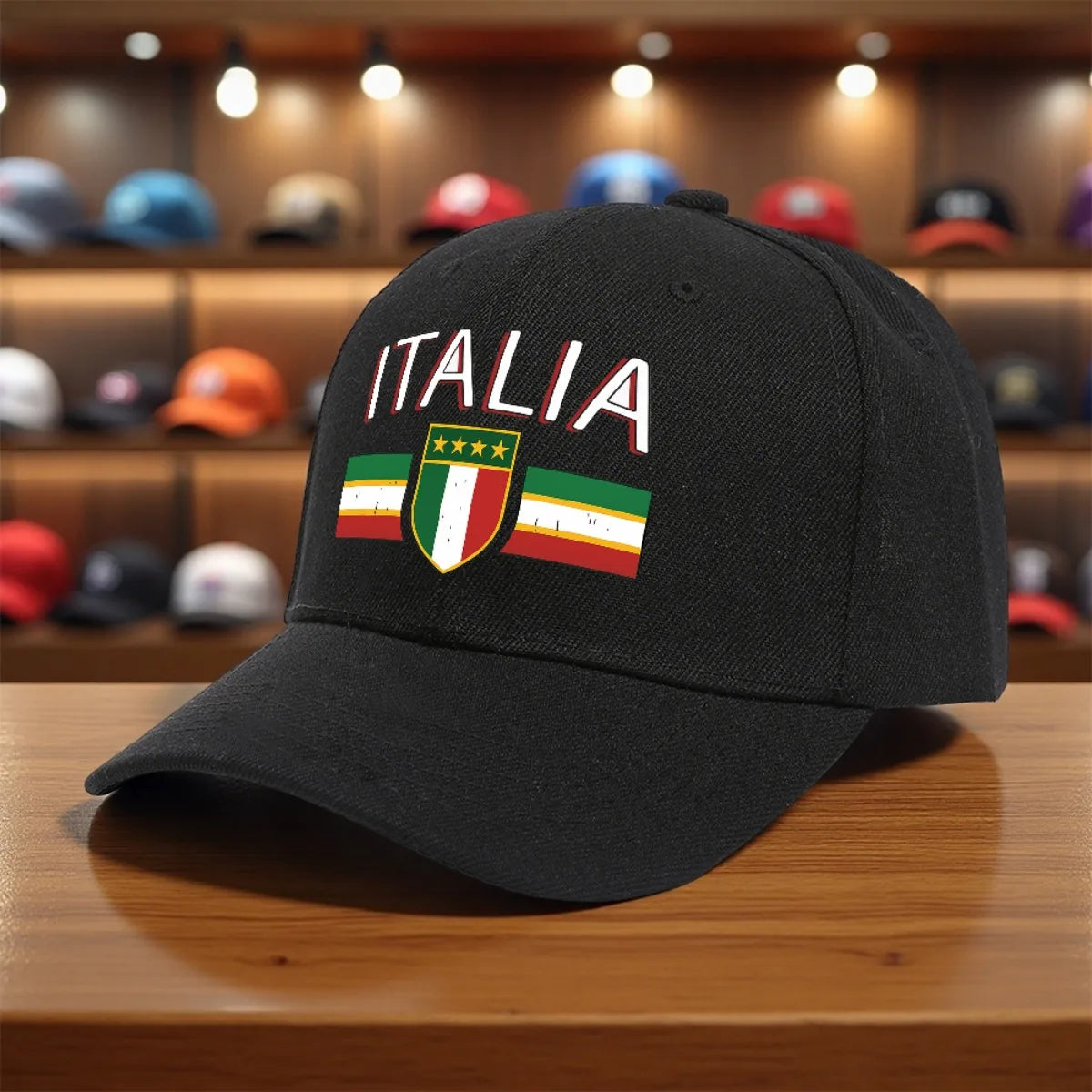 PENDRA Italian Flag Italia Baseball Cap