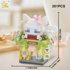 PENDRA Cute Shop Micro Building Set