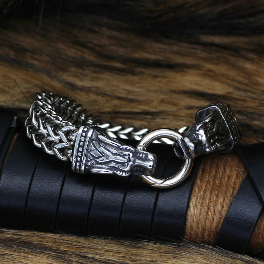 PENDRA Wolf Vintage Viking Bracelet