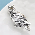PENDRA Retro Alloy Bird Brooch