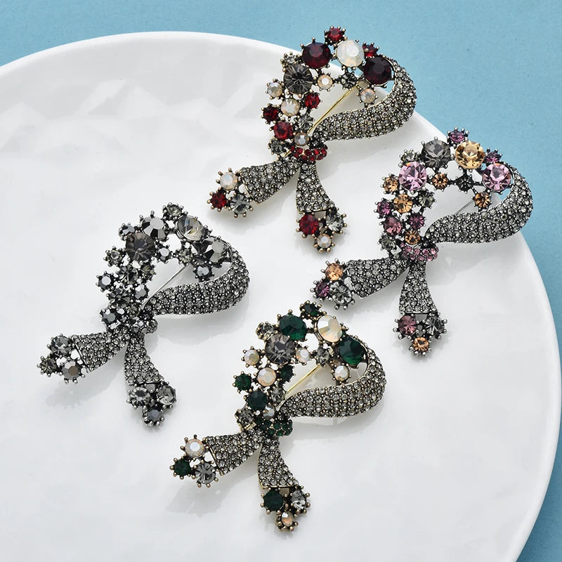 PENDRA Bellara Rhinestone Brooch