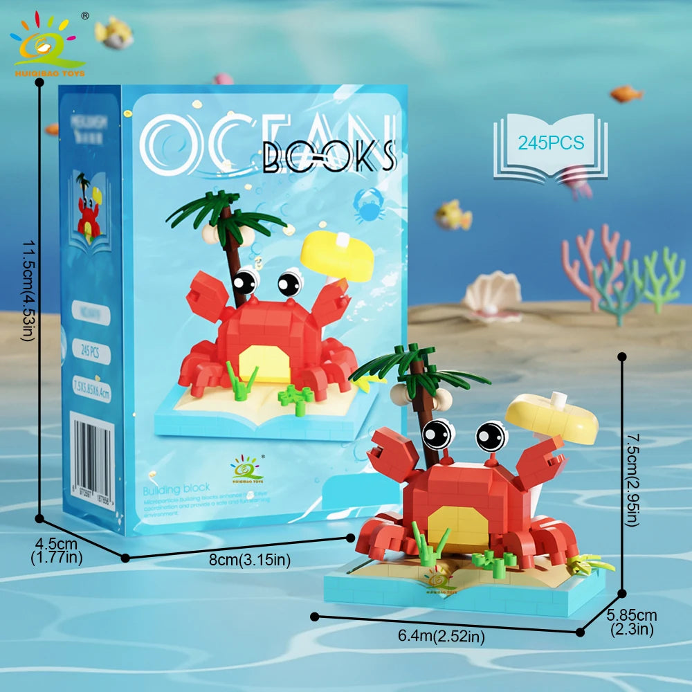PENDRA Ocean Orcas Micro Building Set