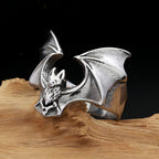 PENDRA Batwing 316L Stainless Steel Bat Ring