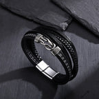 PENDRA Ivoessa Braided Leather Bracelet