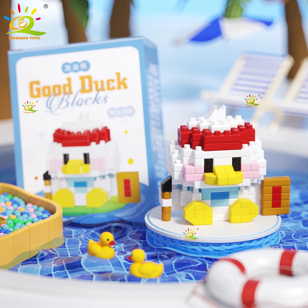 PENDRA Cute Duck Micro Building Set