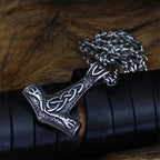 PENDRA Celtic Knot Rune Necklace