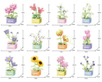 PENDRA Succulent Potted Floral Building Set