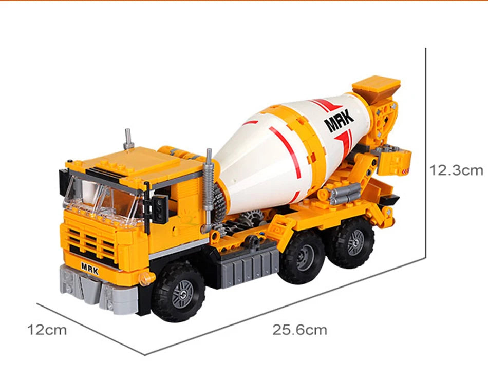 PENDRA Engineering Vehicle Excavator Building Set