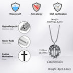 PENDRA Cross Plain Pendant Necklace