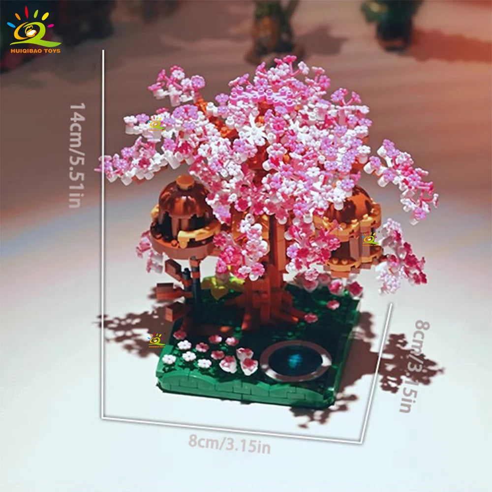 PENDRA Cherry Blossom Micro Building Set