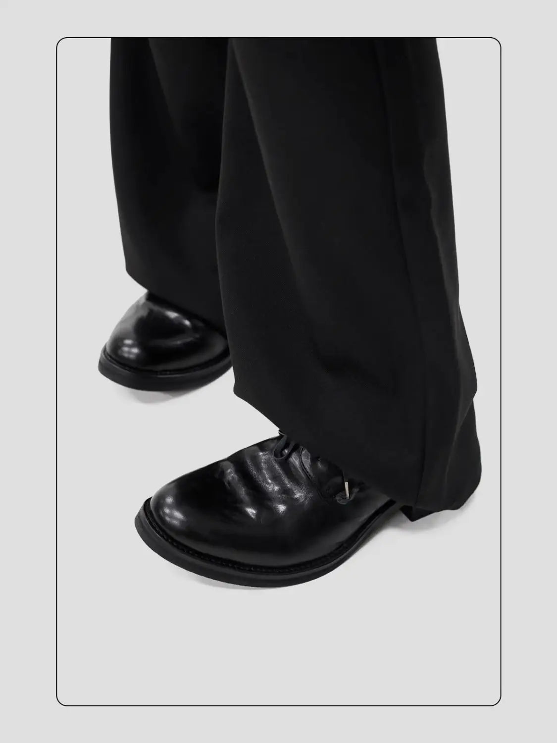 PENDRA Leather Youth Catwalk Shoes