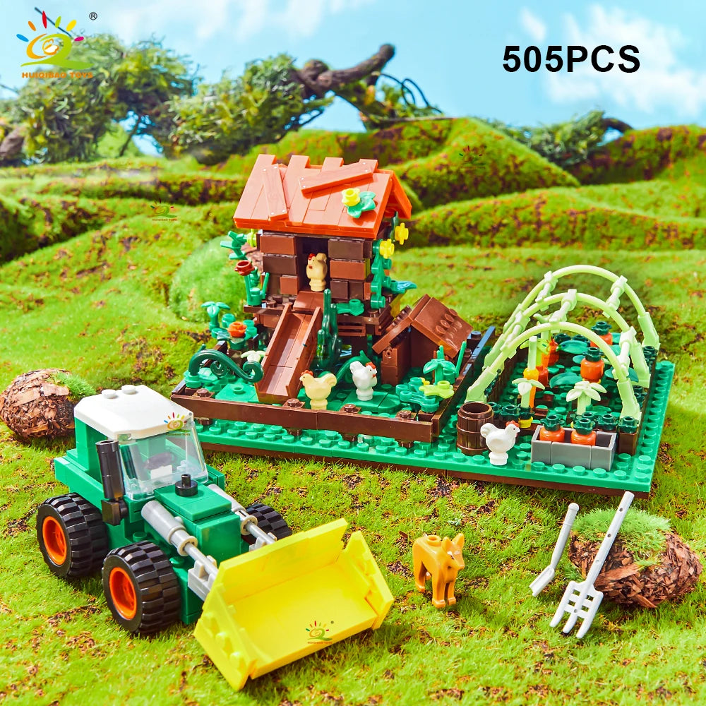 PENDRA Farm Pigsty Windmill Building Set