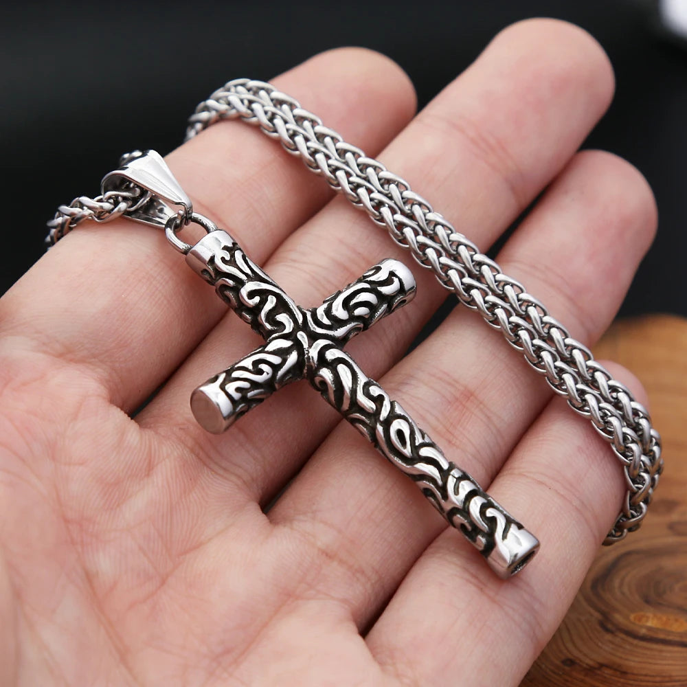PENDRA Crossengrave Engraved Cross Pendant