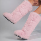PENDRA Knee Warm Imitation Boots