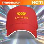 1 LV-426 Sandwich Baseball Cap, Unisex, Simple, Lightweight, Adjustable Outdoor Sun Hat, an Ideal Gift for Parties, Gatherings