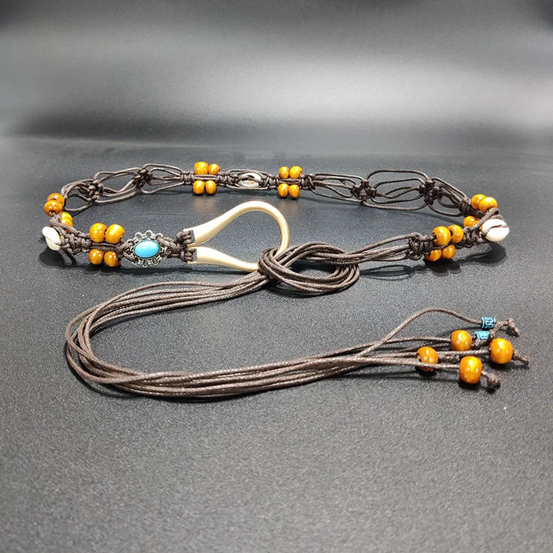 PENDRA Noraine Boho Braided Belt